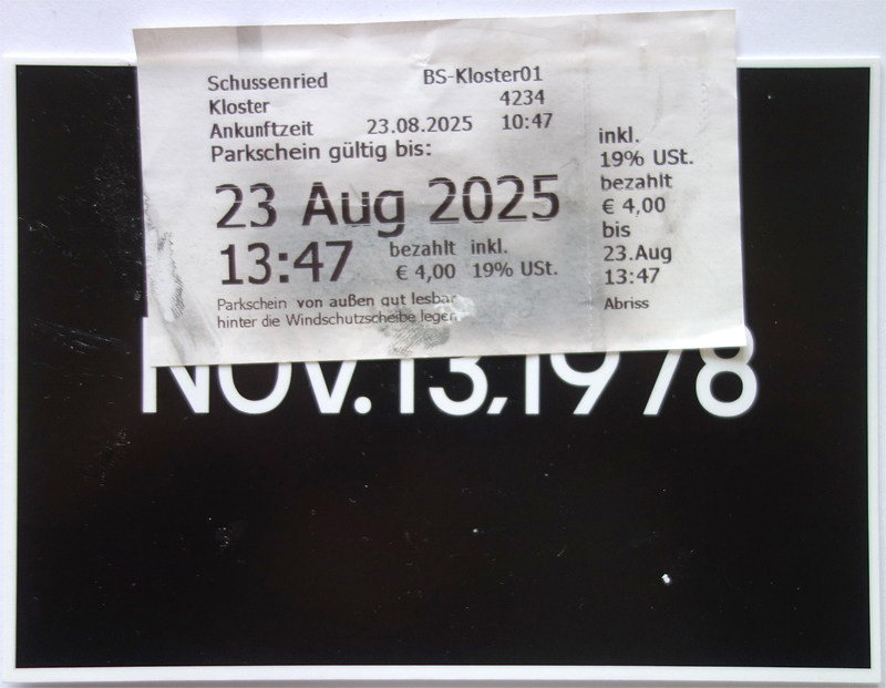 350 On Kawara im Kloster Bad Schussenried